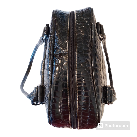 Apt. 9 Black Faux Crocodile Purse - Picture 5 of 10